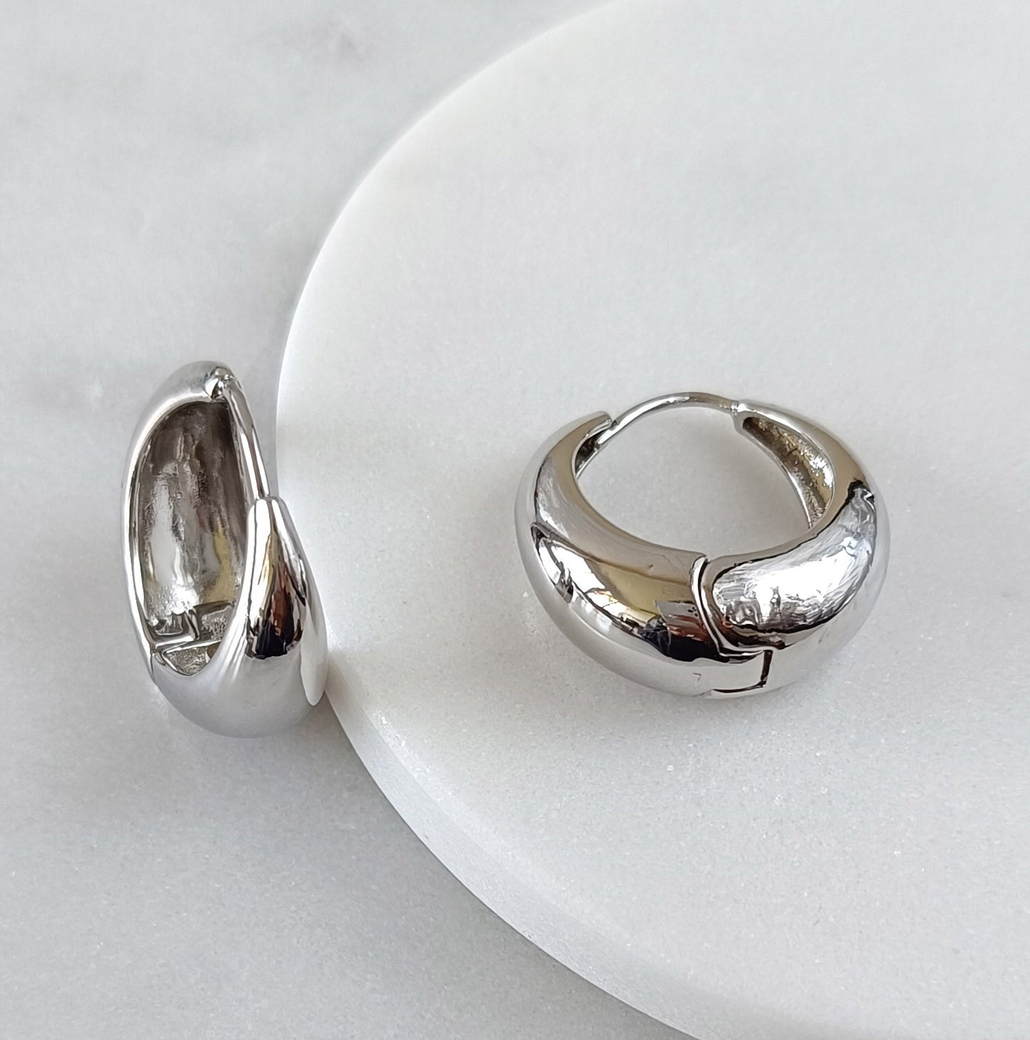 Congo Earrings Silver