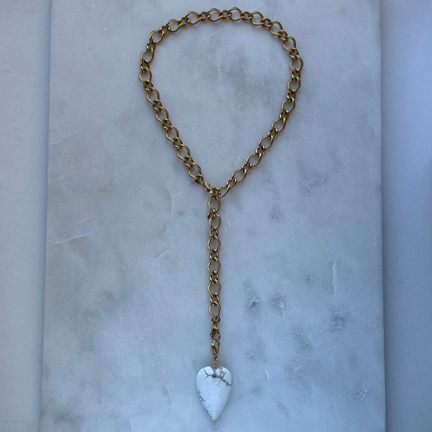Auric Silver Link Necklace
