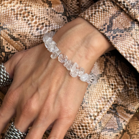 Bracelet From Rock Crystal