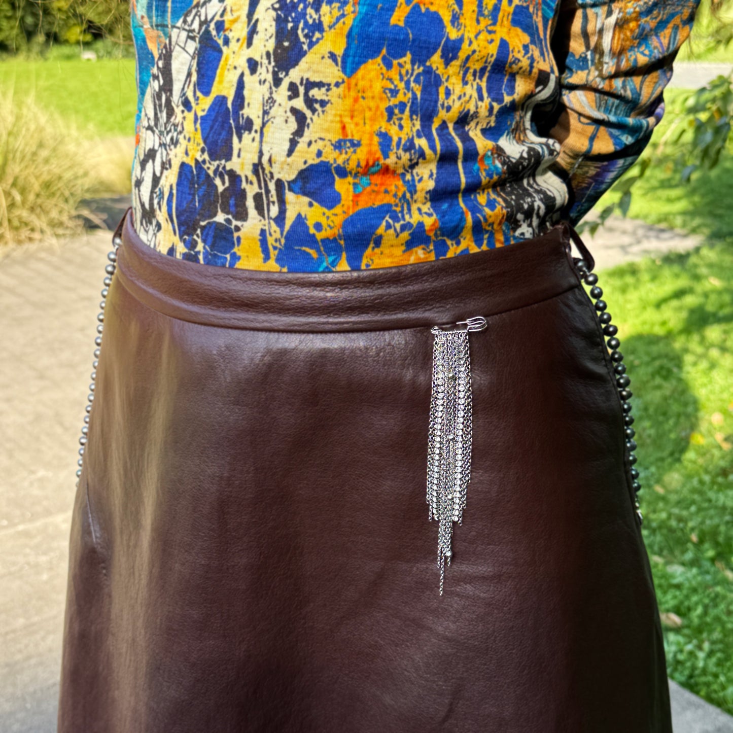 Brooch With Crystals