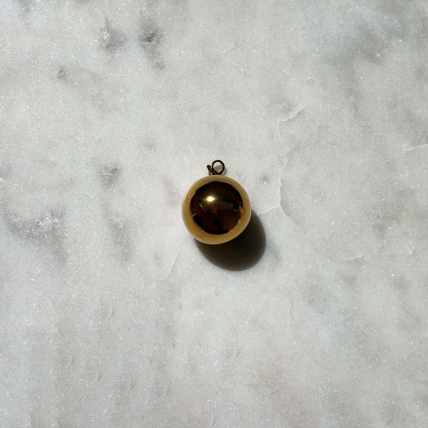 Gold Ball Pendant