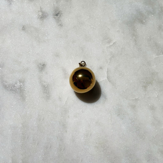 Gold Ball Pendant