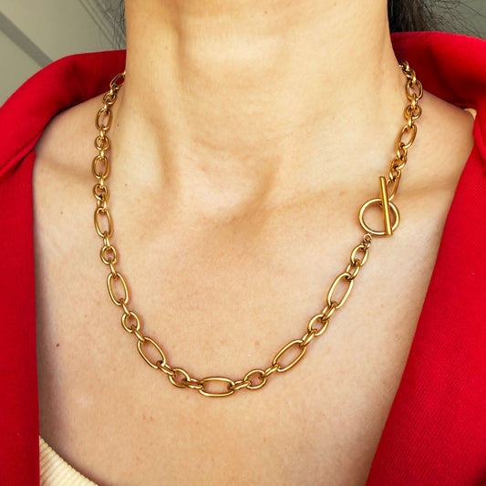 Gold Plated Steel Chain