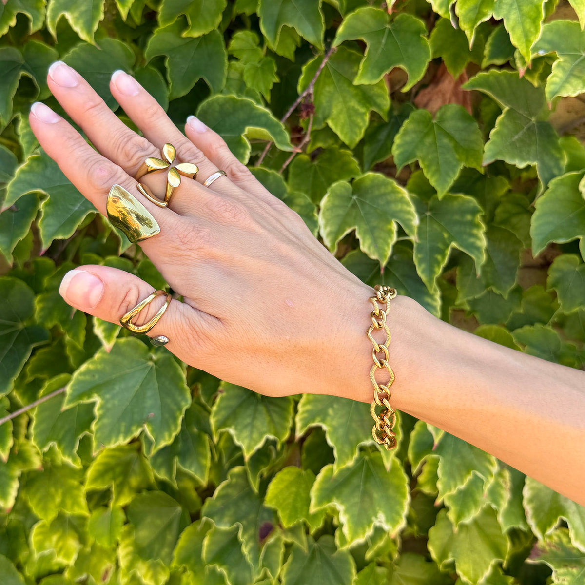 Silver Flow Bracelet