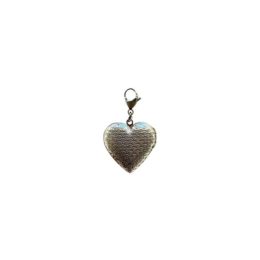 Heart-Shaped Locket Pendant Gold