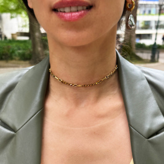 Mixed Link Gold Chain