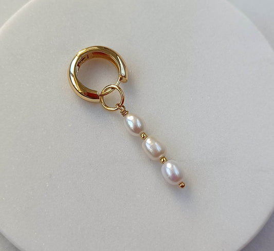 White Pearl Harmony Charm