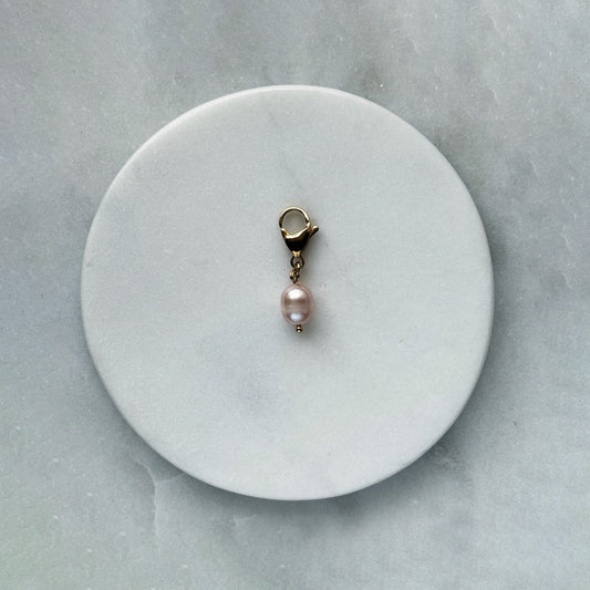 Pink Pearl Gold Carabiner