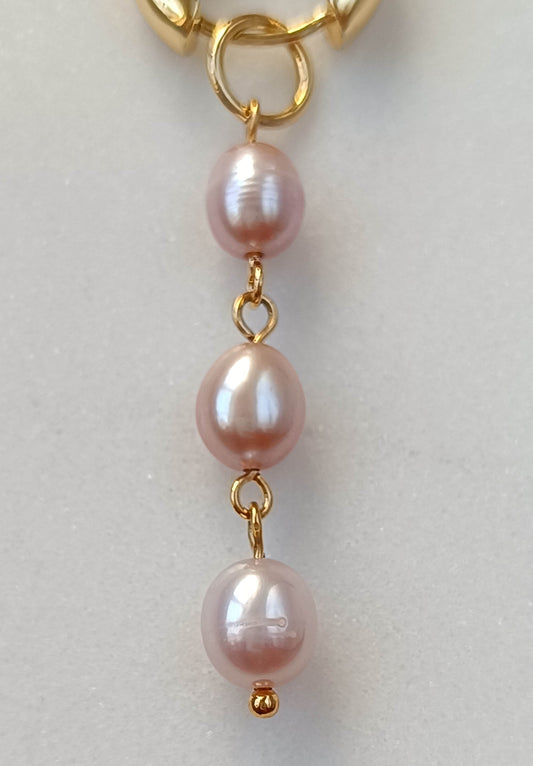 Pink Pearl Harmony Charm