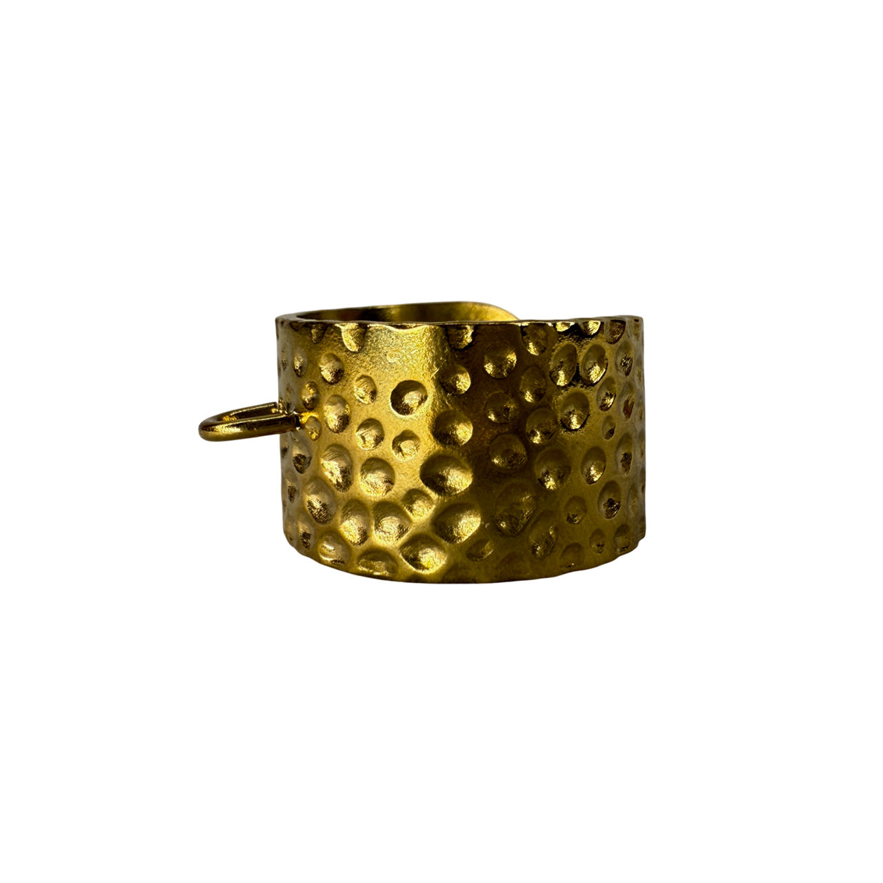 Ring Base For Transformers - Gold with Rows of Dots