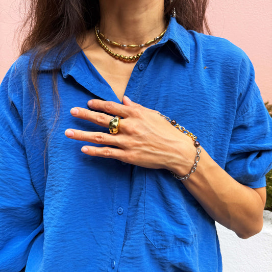 Gold Ring Nugget