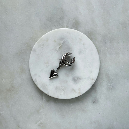 Silver Cuff Three Rings