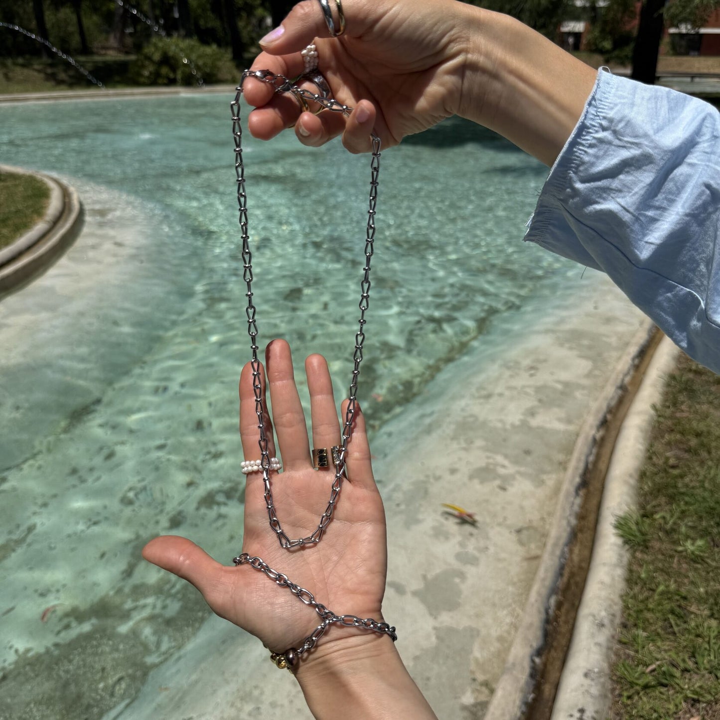 Urban Edge Chain Necklace