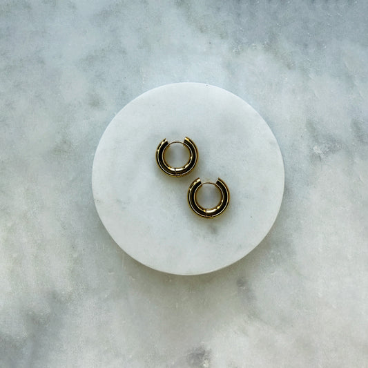 22mm Gold Earrings