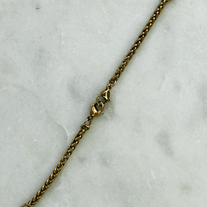 Silver Adjustable Woven Chain