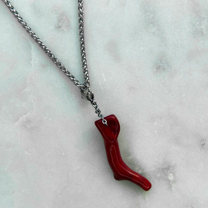 Silver Adjustable Woven Chain