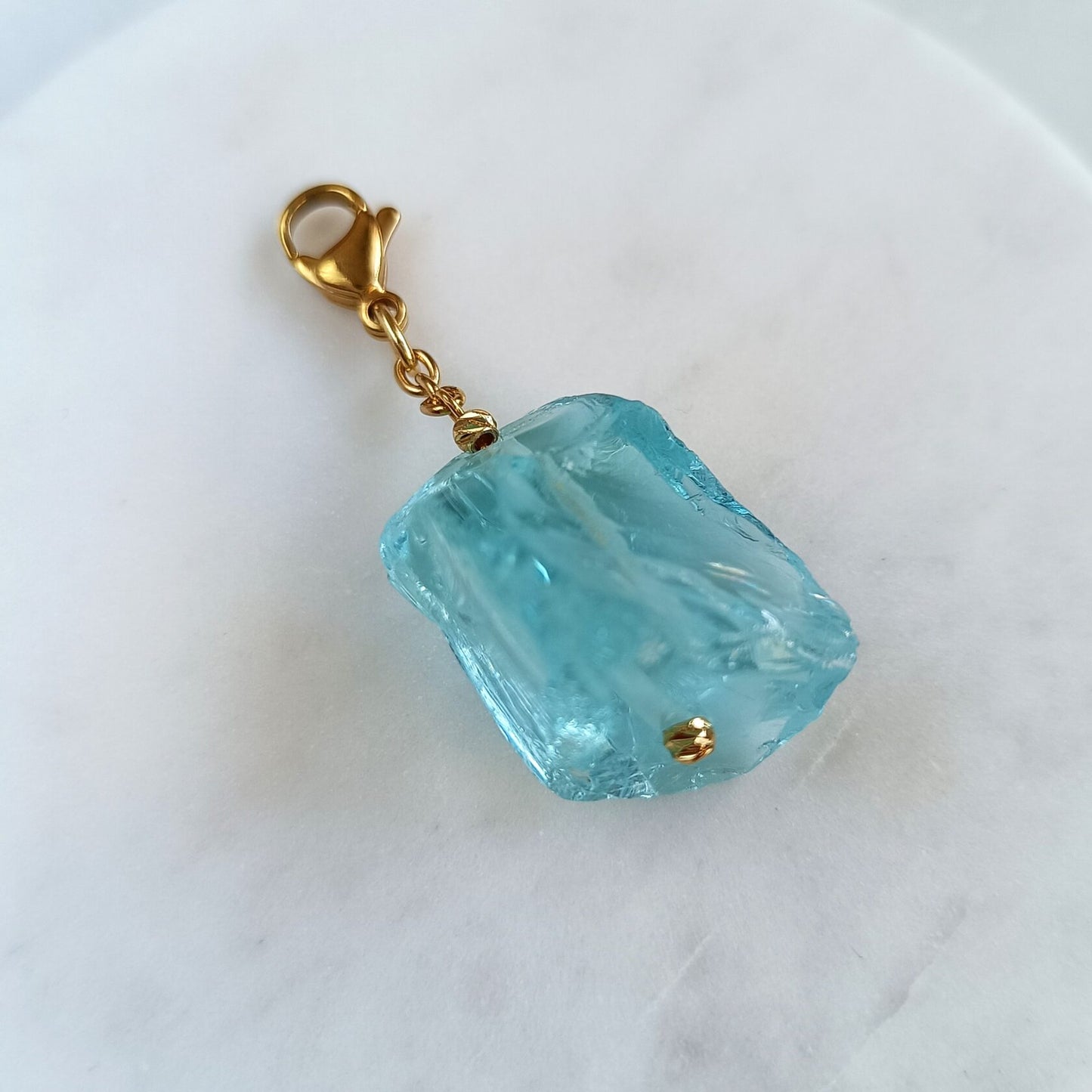 Aqua Glass Pendant