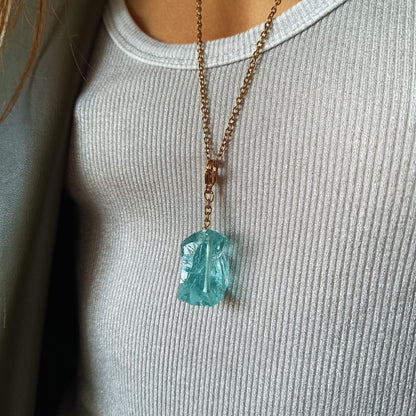 Aqua Glass Pendant