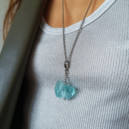 Aqua Glass Pendant