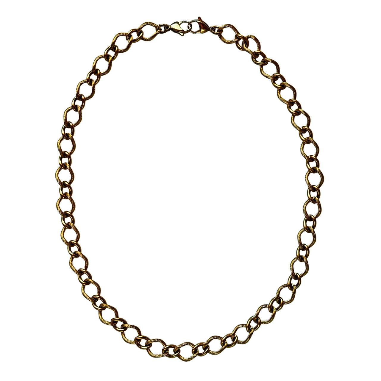 Auric Silver Link Necklace