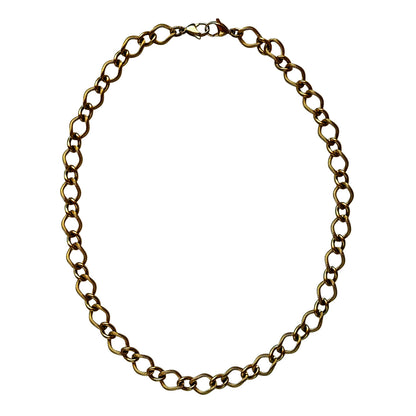 Auric Silver Link Necklace