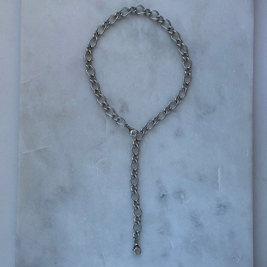 Auric Silver Link Necklace