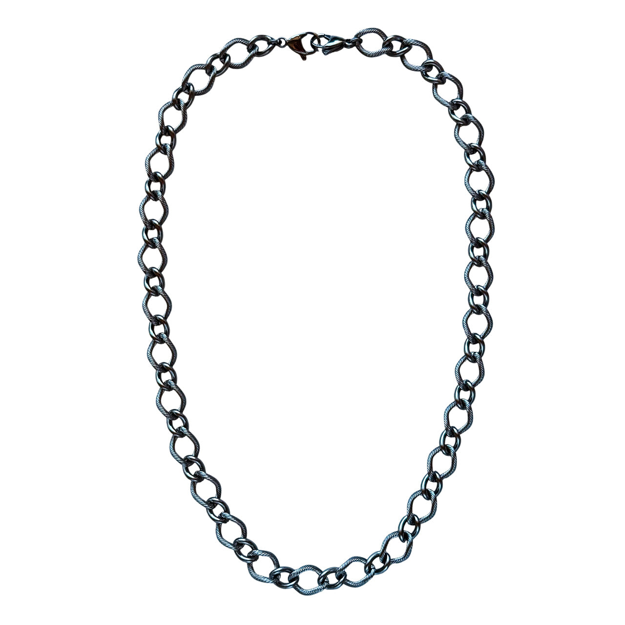 Auric Silver Link Necklace