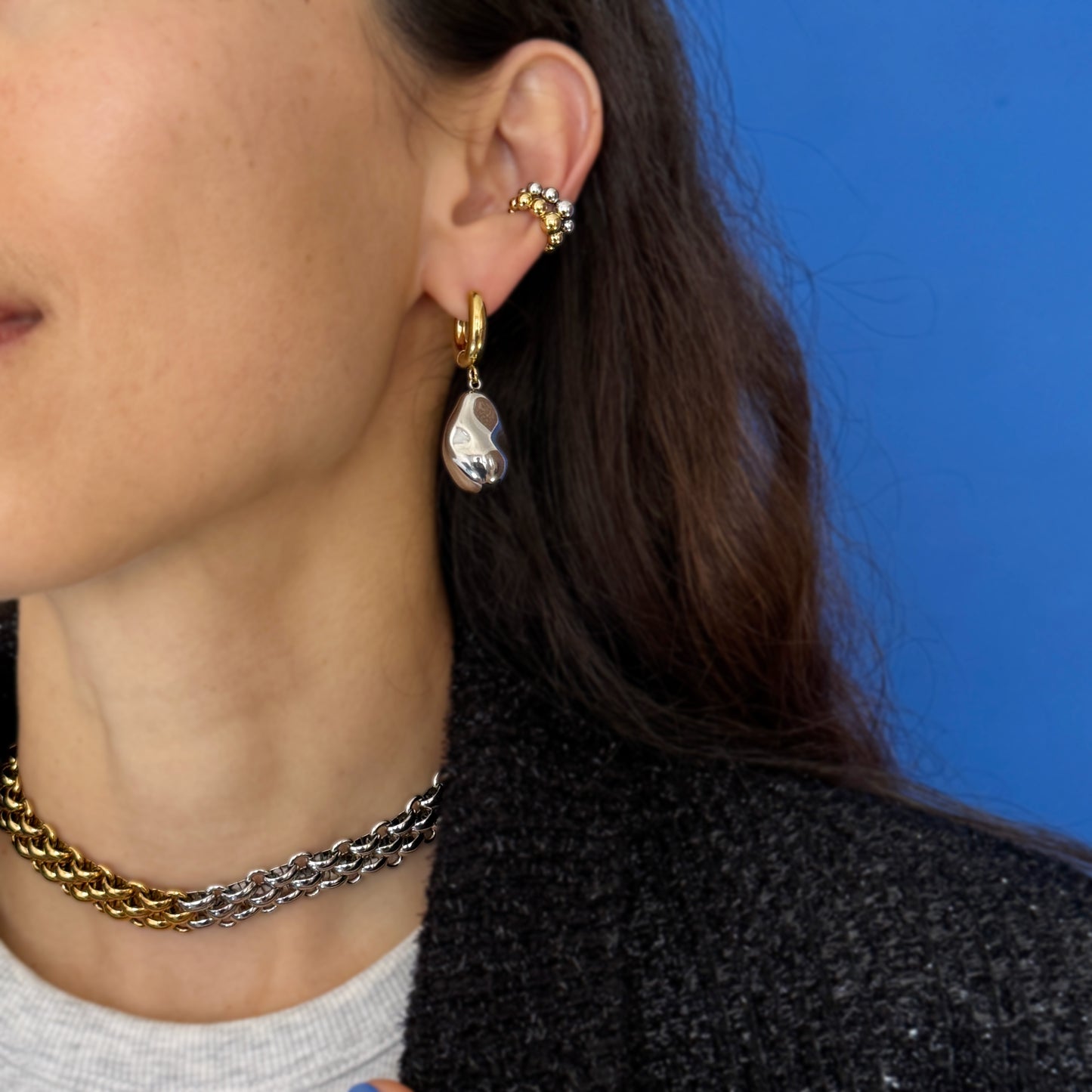 Bicolor Set - Silver Pearl