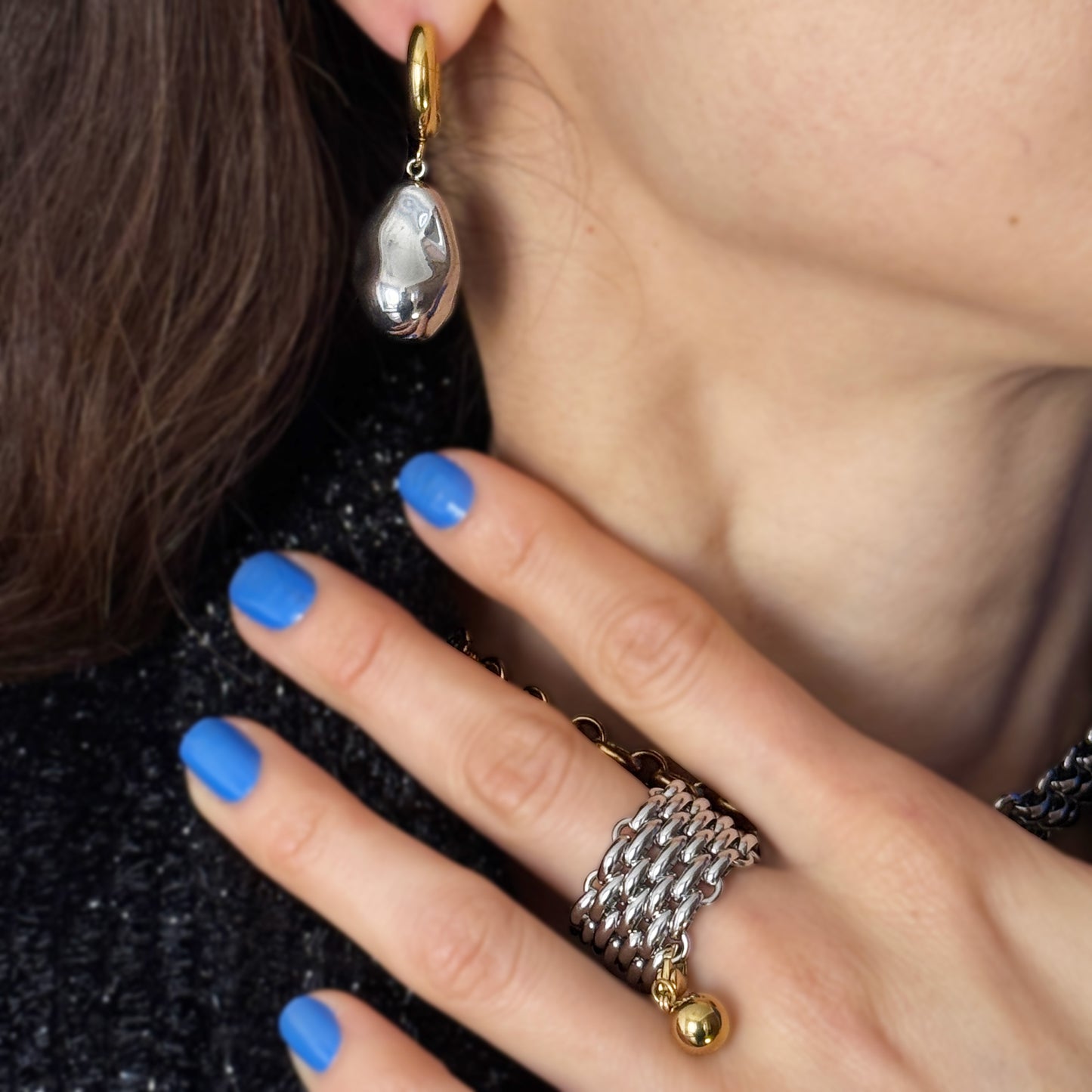 Bicolor Set - Silver Pearl