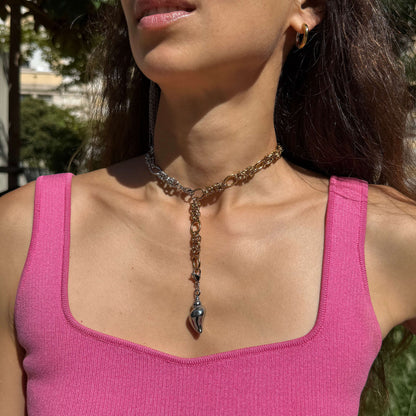 Bicolor Shell Necklace