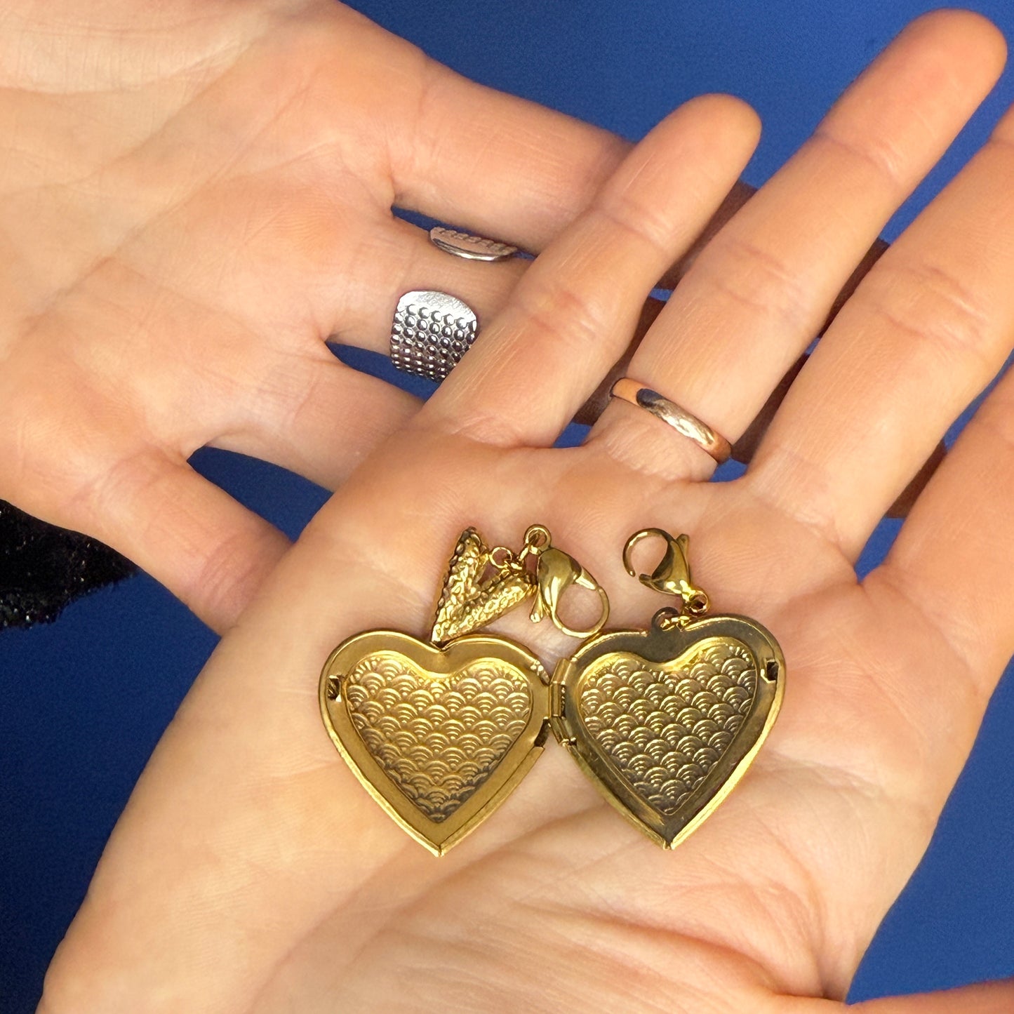 Bicolor Set - Medallion In Gold