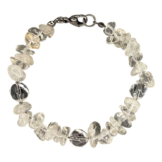 Bracelet From Rock Crystal