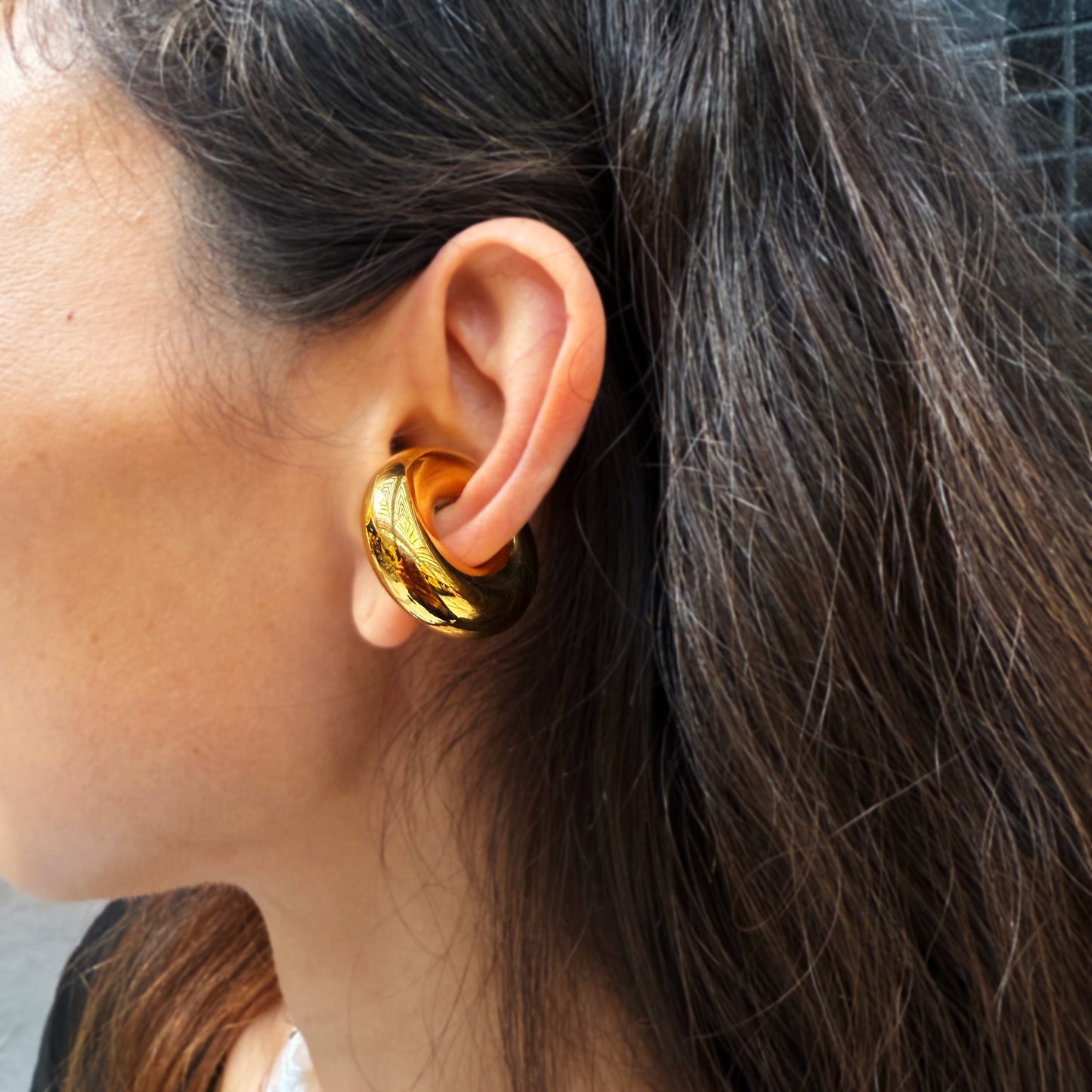 Caff Donut Smooth Gold