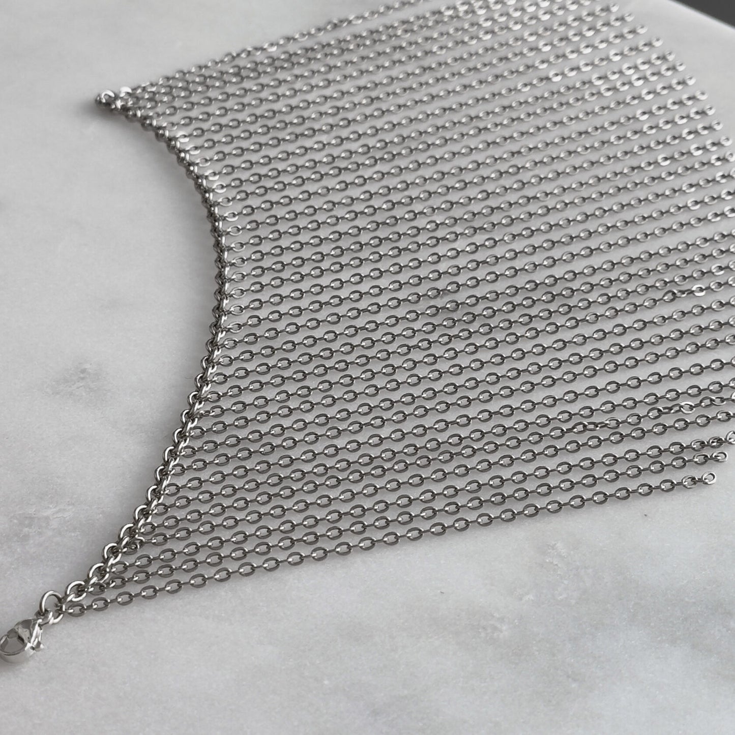 Cascade of Elegance Hand Chain