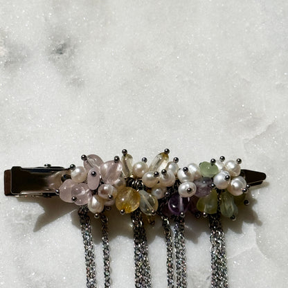 Celestial Cluster Fringe Barrette