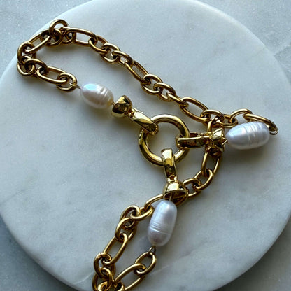 Celestial Pearl Bracelet