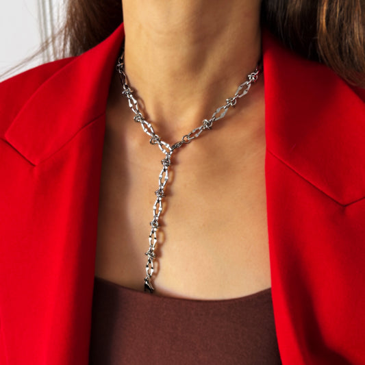 Chain With Large Silver Links
