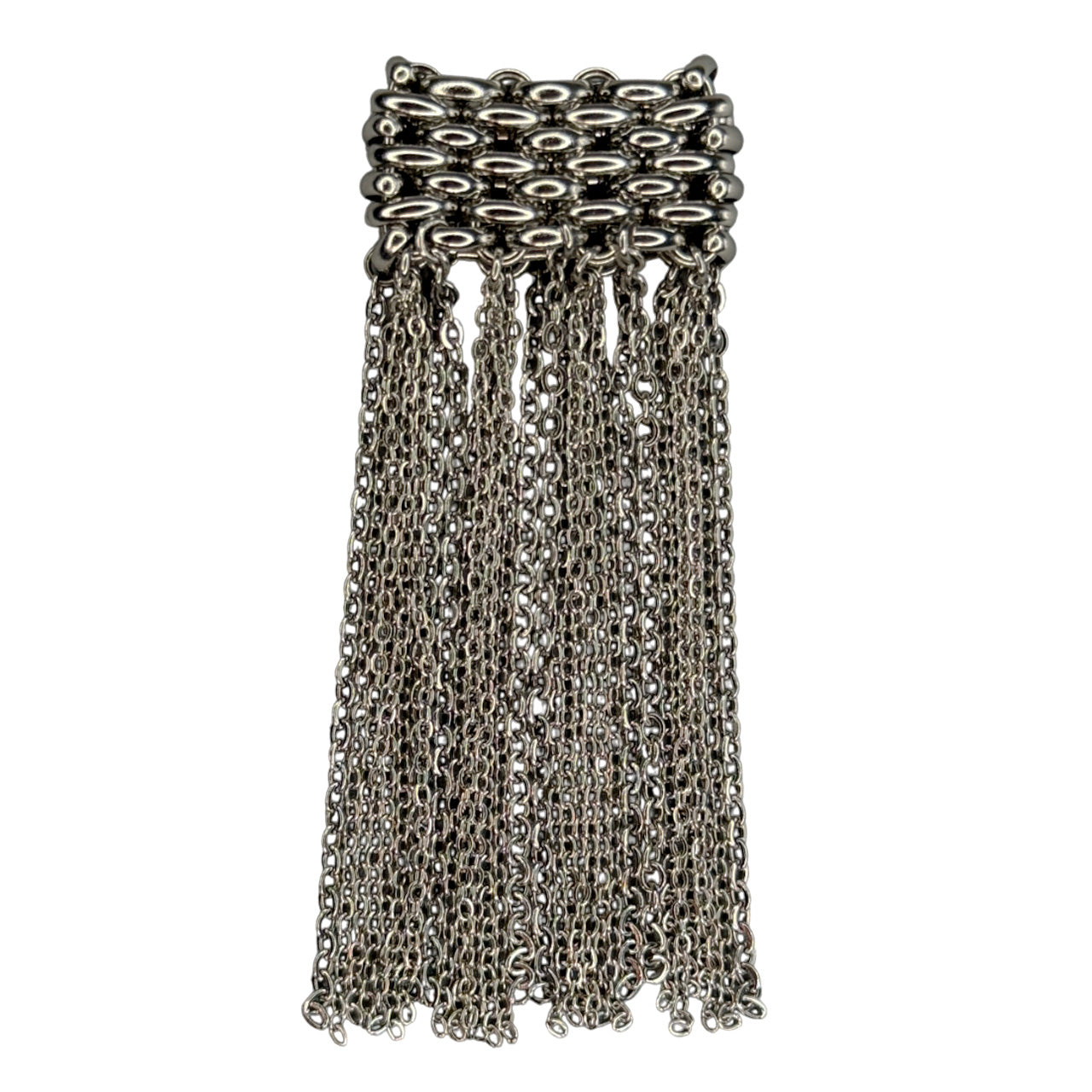 Chainmail Ring With Fringe
