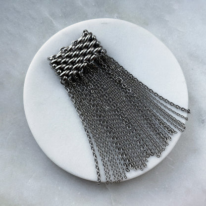 Chainmail Ring With Fringe