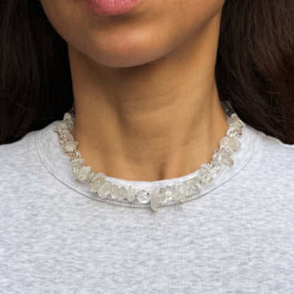 Choker From Rock Crystal
