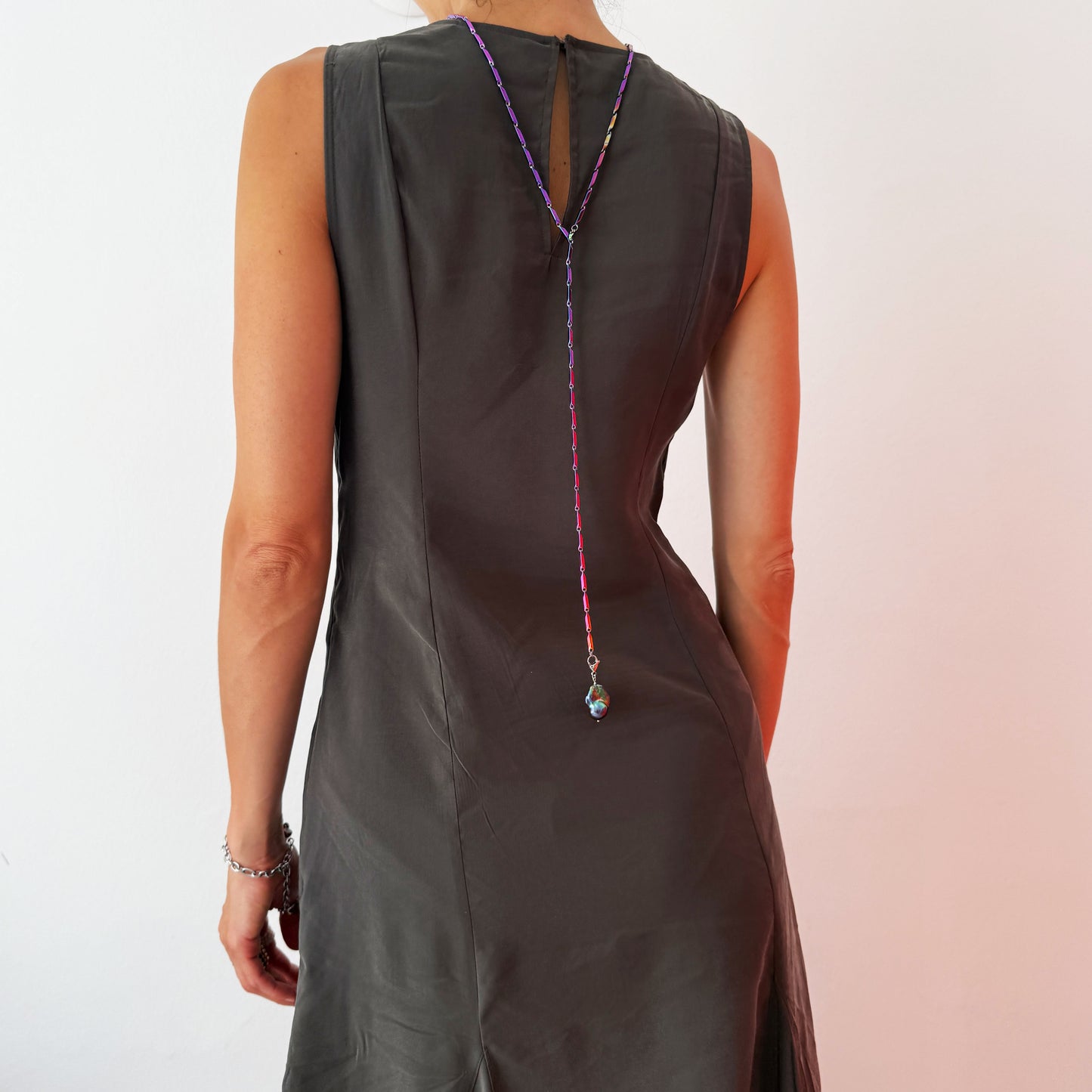 Chroma Shift Steel Necklace