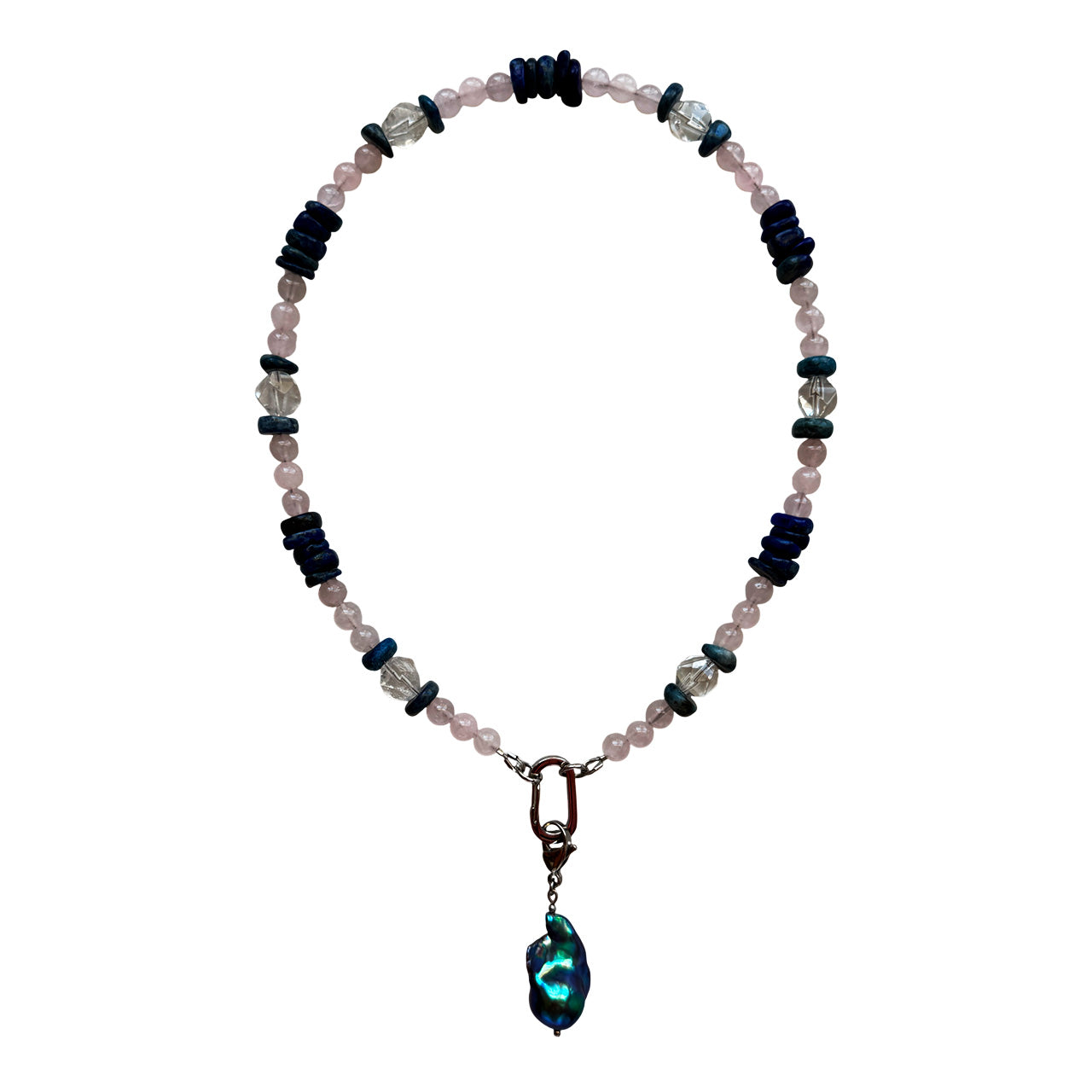 Color-Shifting Baroque Pearl Necklace