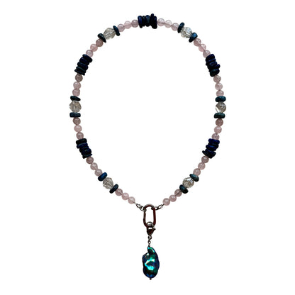 Color-Shifting Baroque Pearl Necklace