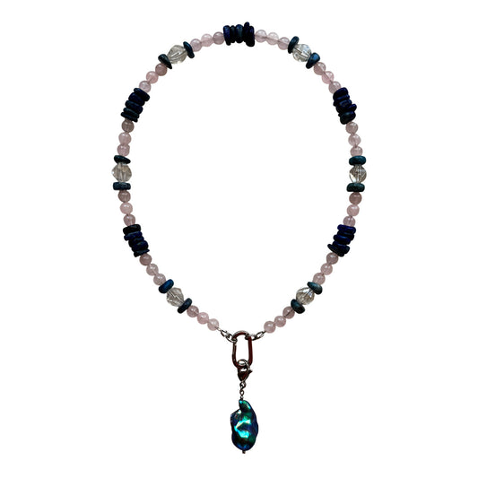 Color-Shifting Baroque Pearl Necklace