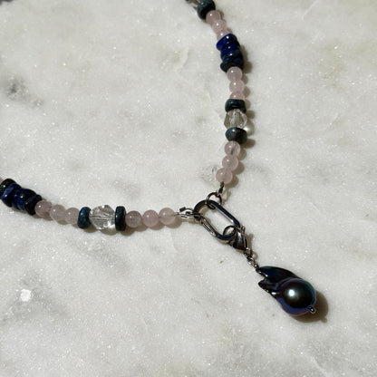 Color-Shifting Baroque Pearl Necklace