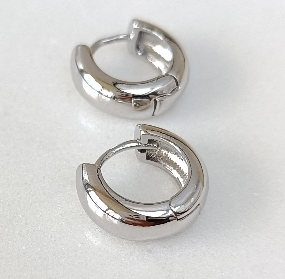 Congo Earrings Silver