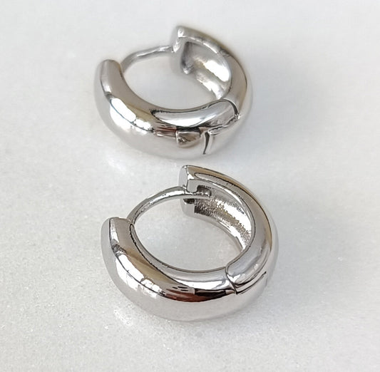 Congo Earrings Silver