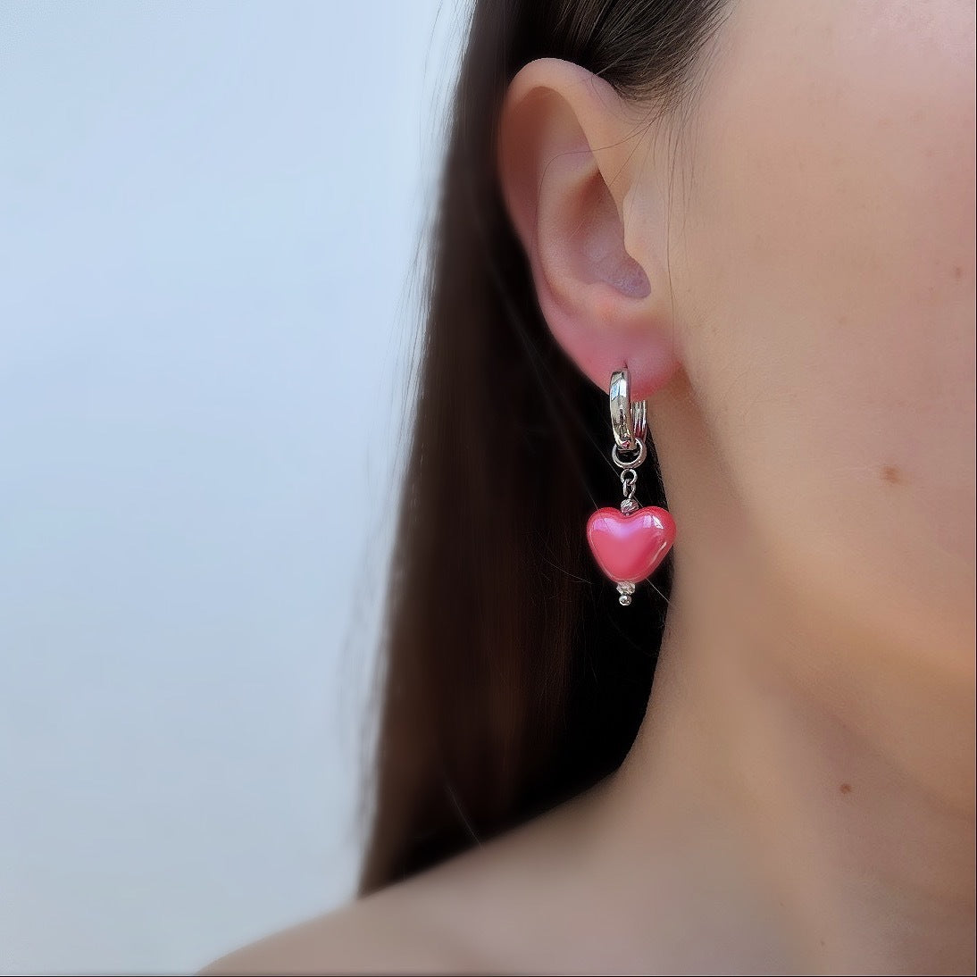 Congo Earrings Silver