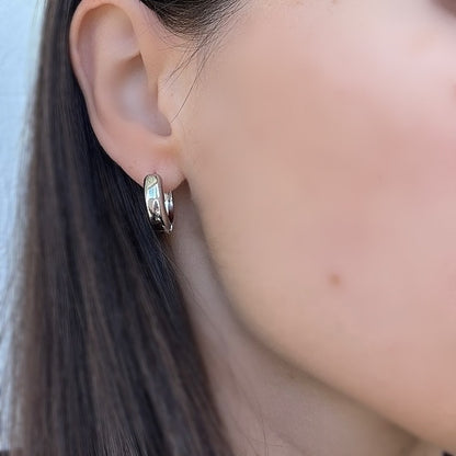 Congo Earrings Silver