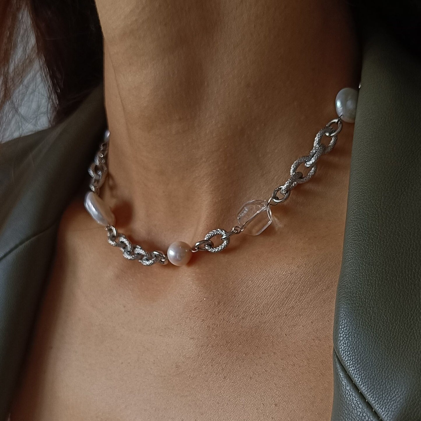 Crystal Transformer Necklace